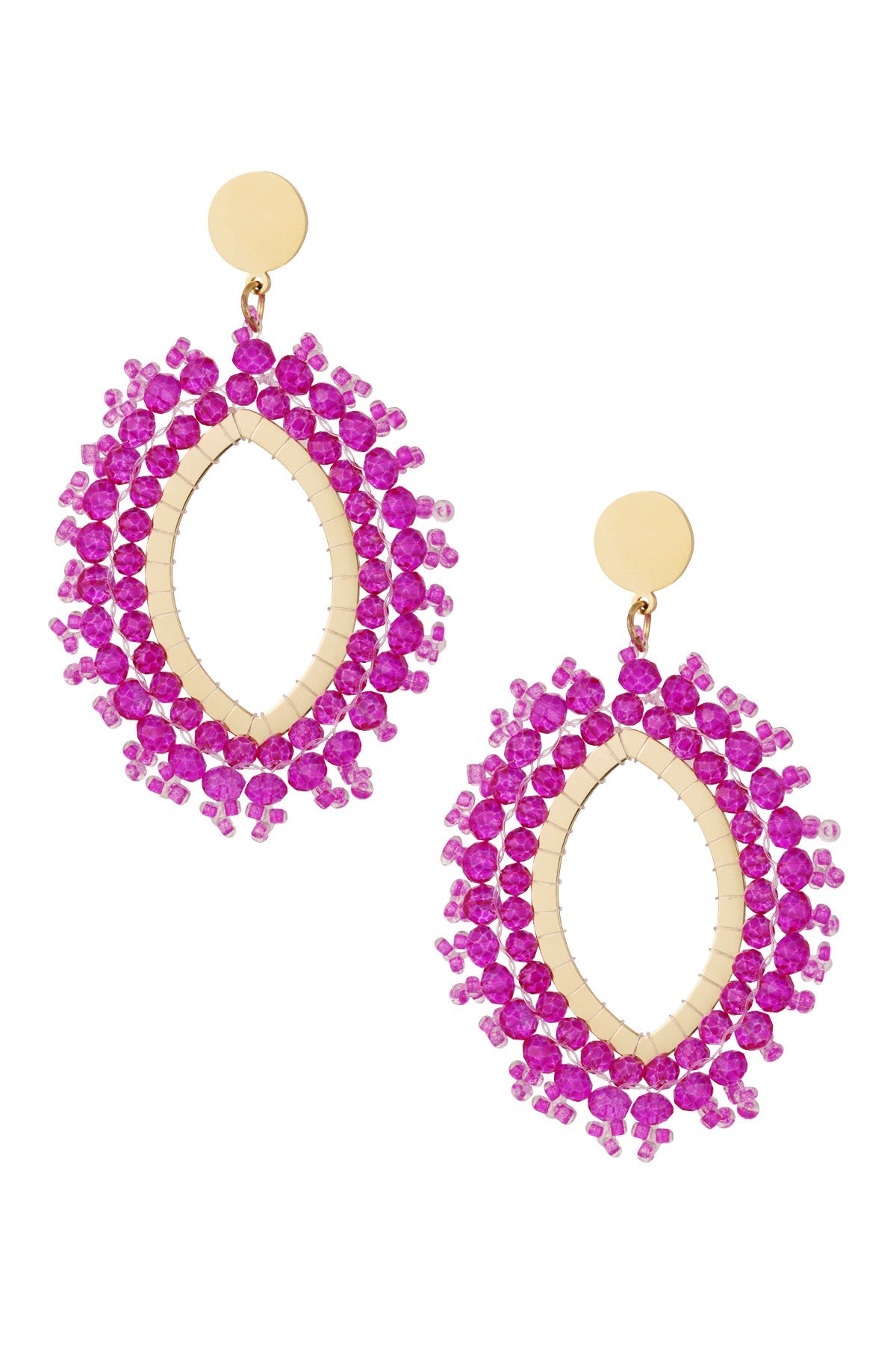 Oval Earrings Maison 25