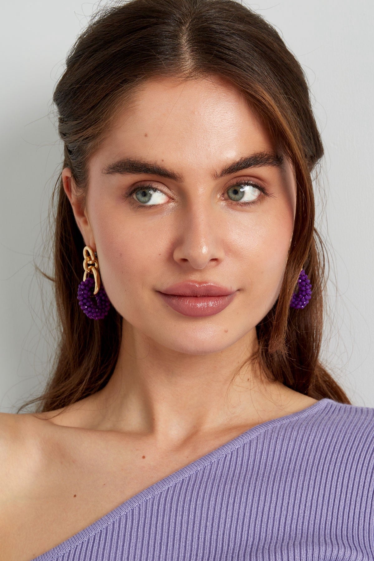 Violet Earrings