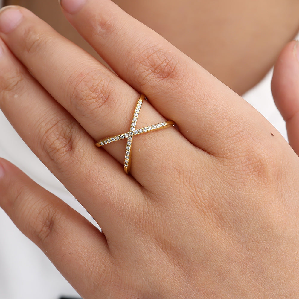 Crossline Ring MAISON 25
