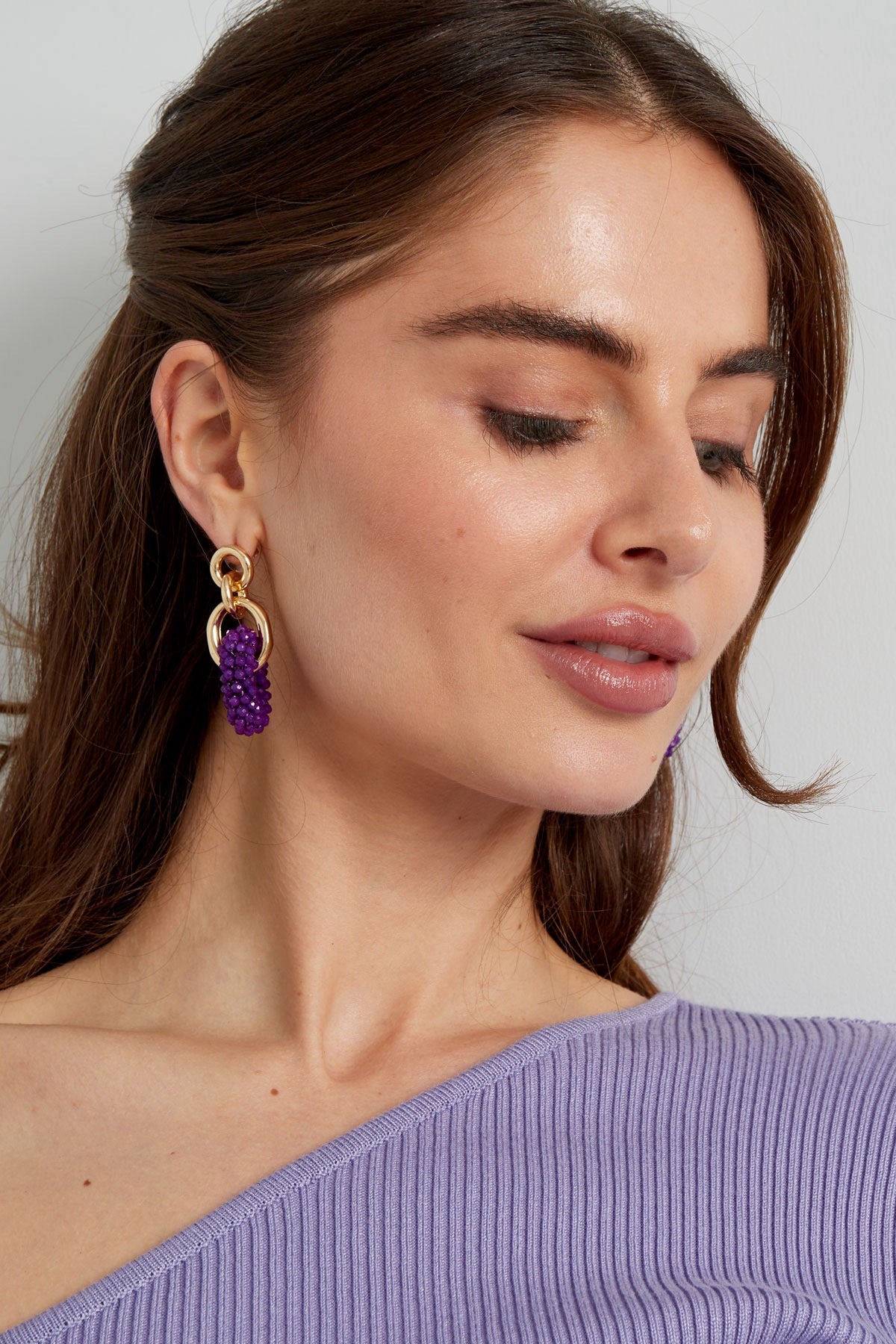 Violet Earrings