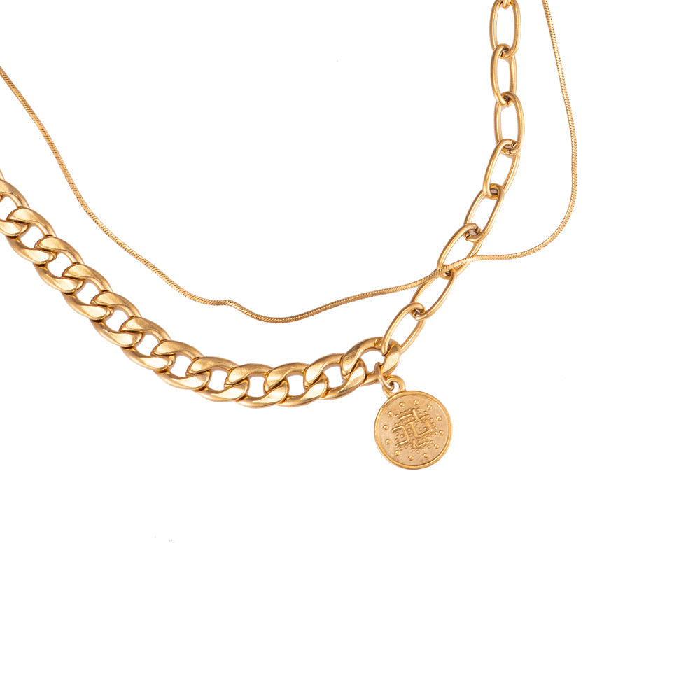 Flip a Coin Necklace MAISON 25